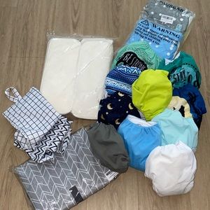 Cloth Diapers and accessories